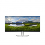 Monitor Curvo Dell S3422DW LCD 34", 3440x1440 Ultra Wide Quad HD, FreeSync, 100Hz, HDMI/DisplayPort, Bocinas Integradas, Plata  - Imagen del combo