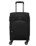Delsey Maleta Paris Jennifer, 20", Cerradura de Combinación, Negro