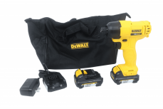 DeWALT Llave Neumática de Impacto DCF805C2-B3, 1/4", Amarillo - - Incluye 2 Baterías y Cargador