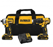 DeWALT Taladro de Batería DCK277D2, Reversible, 1/2"
