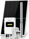 Deye Bomba de Agua Solar Sumergible SP3000ACDCKIT, 25000L/h, 3000W