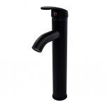 Dica Monomando para Lavabo de Baño 4435.2, 0.25 kg/cm², Negro