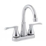 Dica Mezcladora U3 4059, Latón, para Lavabo de Baño