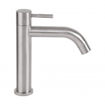 Dica Mezcladora 4461, Acero Inoxidable, para Lavabo de Baño
