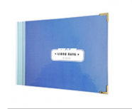 Dietrix Cuaderno Libro Florete Italiana 1380, 96 Hojas de Raya, Azul