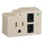 Ditek Supresor de Picos DTK-1FF, 1 Contacto, 2x RJ-11, 720 Joules