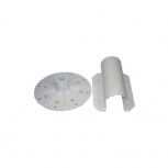 DKS Doorking Kit de Instalación para Brazo de Aluminio, Blanco