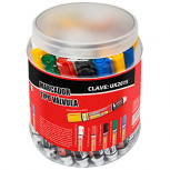 Dogotuls Marcadores Industriales UK2015, Tipo Válvula, 30 Piezas, Multicolor