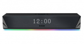 Dolphin Barra de Sonido SNB-161R, Bluetooth, Inalámbrico, 2.0 Canales, 20W RMS, USB, Negro