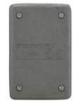 Domex Tapa para Pared DS-100G, 1 Pieza, Gris