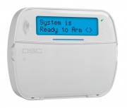 DSC Teclado HS2LCDWFP9, Inalámbrico, Blanco