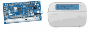 DSC Kit Sistema de Alarma NEO-LCD-LE4050M/ VIDEO HUB, Alámbrico/Inalámbrico, 32 Zonas de Alarma, con Panel de Control