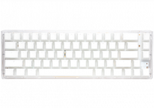 Teclado Gamer Ducky One 3 SF Aura LED RGB 65%, Teclado Mecánico, Cherry MX Red, Alámbrico, USB, Blanco, Inglés