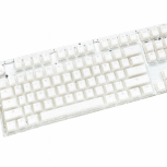 Teclado Gamer Ducky One 3 Aura LED RGB TKL, Teclado Mecánico, Cherry MX Red, Alámbrico, USB, Blanco, Inglés