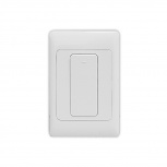 DuoSmart Interruptor de Luz Inteligente e Indicador de Estado LED A10, 1 Botón, WiFi, Blanco