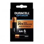 Duracell Pila AA, 1.5V, 6 Piezas