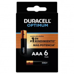 Duracell Pila AAA, 1.5V, 6 Piezas