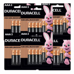 Duracell Pila Alcalina AAA, 1.5V, 30 Piezas