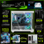 Computadora Gamer DXT Gaming CM-01030, Intel Core i9-14900F, NVIDIA GeForce RTX 5070 Ti, 32GB, 2TB SSD, Wi-Fi, Windows 11 Prueba  - Imagen adicional 4