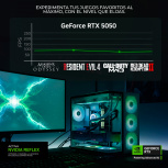 Computadora Gamer DXT Gaming TITÁNT T7, AMD Ryzen 5 9600X, NVIDIA GeForce RTX 5050, 32GB, 1TB SSD, Wi-Fi, Windows 11 Prueba + Teclado/Mouse/Monitor de 27" - Imagen adicional 6