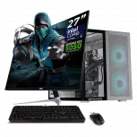 Computadora Gamer Dxt Gaming CM-01042, Intel Core Ultra 5 225F, NVIDIA GeForce RTX 5050, 32GB, 1TB SSD, Wi-Fi, Windows 11 Prueba + Teclado/Mouse/Monitor de 27