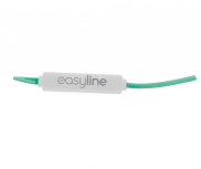 Easy Line Audífonos Gamer Storm, Alámbrico, 1.2 Metros, 3.5mm, Blanco/Azul - Imagen adicional 1