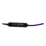 Easy Line Audífonos Gamer Storm, Alámbrico, 1.2 Metros, 3.5mm, Negro/Morado - Imagen adicional 1