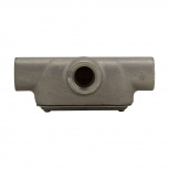 Crouse-Hinds Caja Condulet Ovalada Forma T, 1-1/2", Aluminio