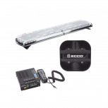 Ecco Sirena con Estrobo 12TR48KIT130, para Interior/Exterior, Alámbrico, 90dB
