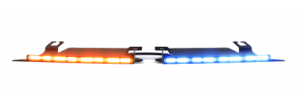 Ecco Luz Perimetral LED para Interior 39-30021-CM, Azul/Rojo