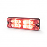 Ecco Luz Perimetral LED ED3511AW, Rojo/Claro