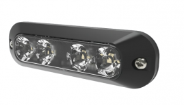 Ecco Luz Auxiliar LED para Interior/Exterior ED3704RC, Rojo