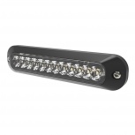 Ecco Luz Auxiliar LED para Interior/Exterior ED3755-RC, Rojo Claro