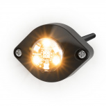 Ecco Estrobo ED9015AW, 6 LED, Ámbar Claro
