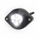 Ecco Estrobo ED9015W, 6 LED, Blanco