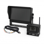 Ecco Kit de Vigilancia K7000B-WK de 1 Cámara y 1 Monitor para Montacargas, Negro