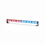 Ecco Barra de Luces LED MTS26RBW-CM, Exterior, 10 - 30V, 4A, Rojo/Azul/Blanco, para Vehículo de Emergencia