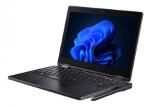 Laptop ECS EP20AN2, 11.6" 1366x768 HD Táctil, Intel N100, 4GB, 128GB SSD, Windows 11 Pro, Inglés