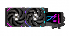 Einarex Vertex 240 Enfriamiento Líquido para CPU, 2x 120mm, hasta 2800RPM, Negro