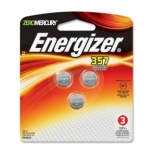 Energizer Pilas de Botón SR44 357BPZ, 1.55V, 3 Piezas
