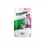 Energizer Cargador para 2 Pilas Mini Recharge, AA/AAA, 2 Pilas Incluidas