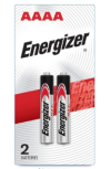 Energizer  Pila Alcalina AAAA, 1.5V, 2 Piezas