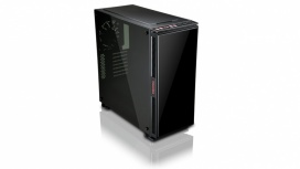 Gabinete Enermax Equilence con Ventana, Tower, ATX/Micro-ATX/Mini-ITX, USB 2.0/3.1, sin Fuente, Negro