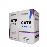 Enson Bobina de Cable Ethernet Cat6, UTP, 305 Metros