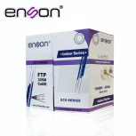 Enson Bobina de Cable Ethernet Cat5e, F/FTP, 305 Metros