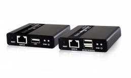 Enson Extensor de Video HDMI por Cable Cat6/Cat6a/Cat7, Alámbrico, 2x RJ-45, 70 Metros