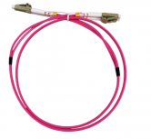 Enson Cable Fibra Óptica Multimodo OM4 LC Macho - LC Macho, Núcleo 50µm, Cubierta 125µm, 90cm, Rosa