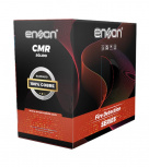 Enson Bobina de Cable de Alarma Contra Incendios, 305 Metros, Rojo