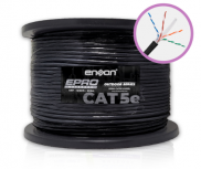Enson Bobina de Cable Ethernet Cat5e, UTP, 305 Metros