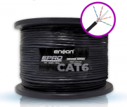 Enson Bobina de Cable Ethernet Cat6, F/UTP, 305 Metros
